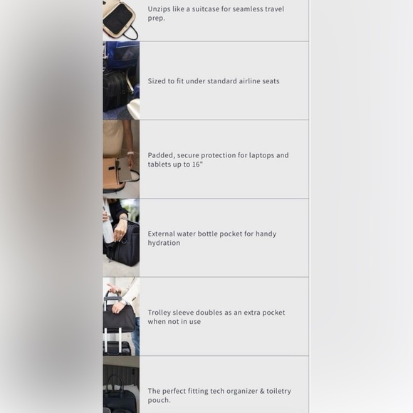 NWOT Nomad Lane Bento Bag - Venetian Violet - Picture 16 of 16